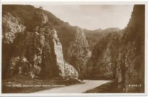 PC15003 The Gorge. Sugar Loaf Rock. Cheddar. Valentinstag. Nr. 87853. RP