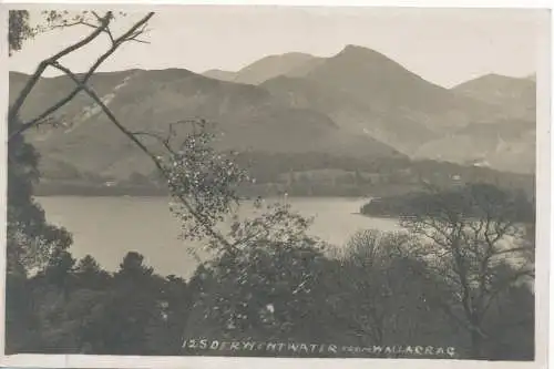 PC15023 Derwentwater von Walla Crag. Pettitt. Nr. 125. RP. 1922