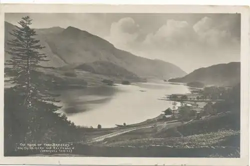 PC15044 Die Heimat der Brisen. Thirlmere und Helvellyn. Abraham. Nr. 112. RP. 1