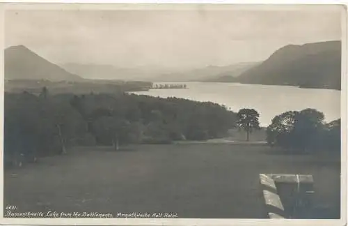 PC15129 Bassenthwaite-See aus den Zinnen. Armathwaite Hall Hotel. Nr. 2031