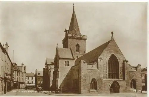 PC15349 Pfarrkirche St. Johns. Perth. Thomas Lyall 98164. RP