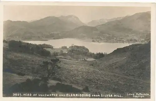 PC15421 Kopf von Ullswater und Glenridding von Silver Hill. Lowe Patterdale. Nein