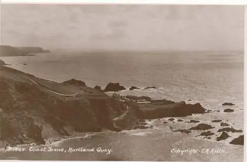 PC15486 Küstenszene. Hartland Quay. Sweetman. Nr. 1868. RP