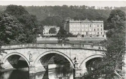 PC15447 Chatsworth. Das Haus und die Brücke. English Life Publikationen Nr. 304. RP