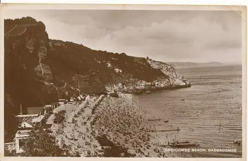 PC15442 Oddicombe Beach. Babbacombe. RP. 1941