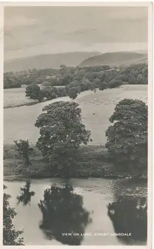 PC15551 Blick auf den Mond. Kirkby Lonsdale. Atkinson und Pollitt. RP. 1941