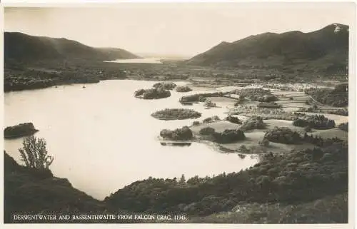 PC15846 Derwentwater und Bassenthwaite von Falcon Crag. J. Lachs. RP