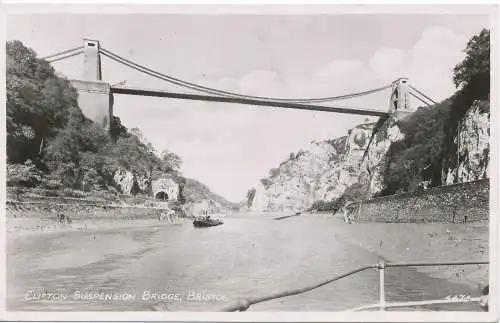 PC15628 Clifton Hängebrücke. Bristol. RA-Serie 4474. RP. 1948