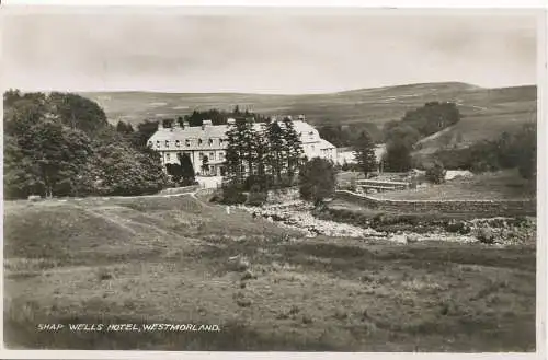 PC16036 Shap Wells Hotel. Westmorland. H.J. Clark. RP