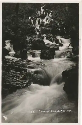 PC15674 Lodore Falls. Keswick. Haworth. Nr. 145. RP