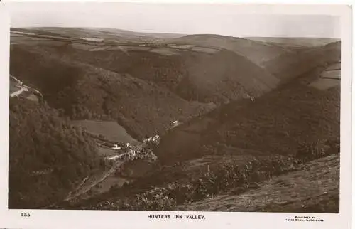 PC15857 Hunters Inn Valley. Twiss Bros. RP. 1936