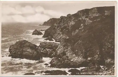 PC16186 La Gouffre. Guernsey. Pelham 6291. RP. 1928