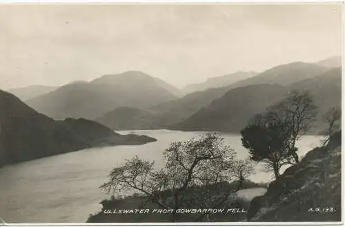 PC16196 Ullswater von Gowbarrow fiel. Valentinstag. RP