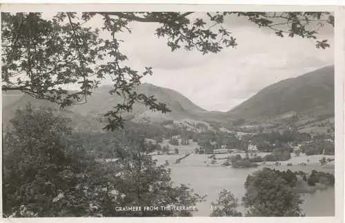 PC15932 Grasmere von der Terrasse. RP. 1950