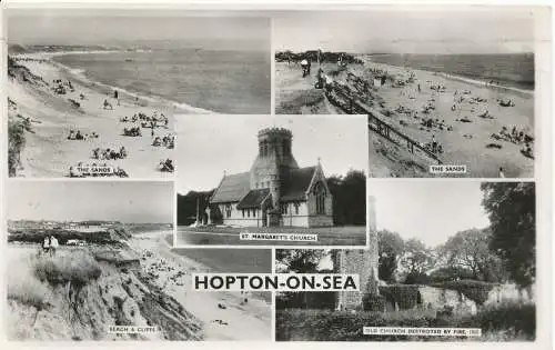 PC15693 Hopton auf See. Multi-View. RP. 1959