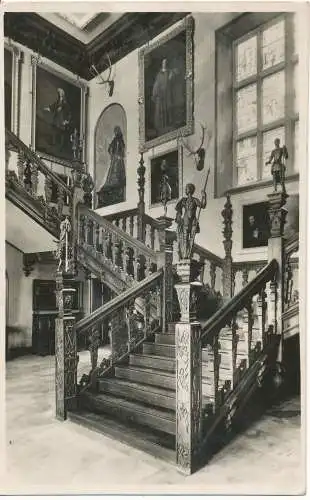 PC15795 Blickling Hall. Norfolk Treppe. Country Life. Photochrom. RP