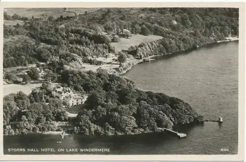 PC16226 Storrs Hall Hotel am Lake Windermere. Aerofilms and Aero Pictorial Ltd.