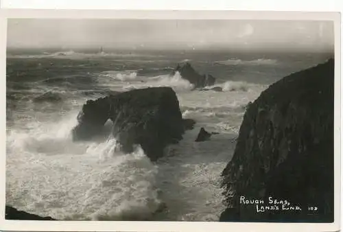 PC16316 Raue Meere. Lands End. Nr. 109. RP