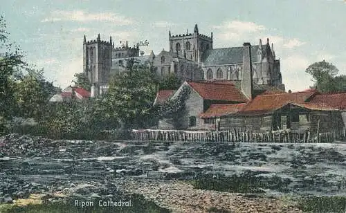 PC15505 Ripon Kathedrale. 1910