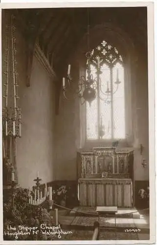 PC16276 Die Slipper Chapel. Houghton Walsingham. Nr. 130905. RP. 1939