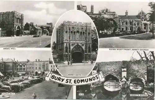 PC15888 Bury St. Edmunds. Multi-View. RP. 1965