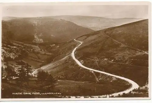 PC16336 Pferdeschuhpass. Llangollen. Nr. 89515. RP