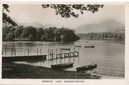 PC15764 Keswick. Lake Derwentwater. Aero Pictorial Ltd. 6654. RP