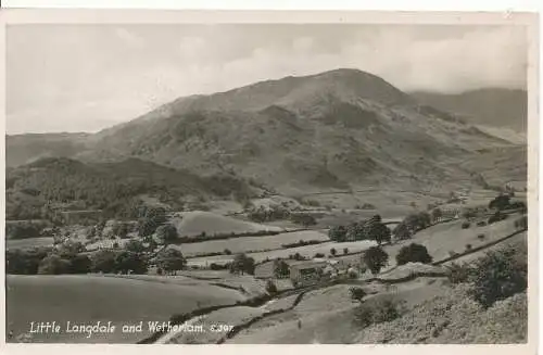 PC16139 Little Langdale und Wetherlam. RP. 1955