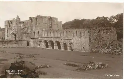 PC16094 Furness Abbey. Kreuzgang East Side. H.M. Büro der Werke. RP