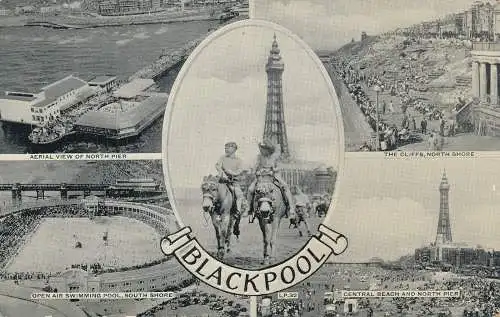 PC16431 Blackpool. Multi-View. Lansdowne. 1960