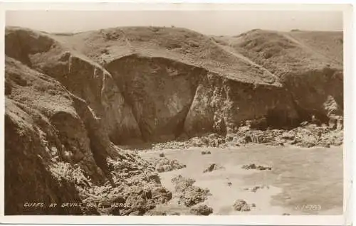 PC15930 Klippen am Teufelsloch. Trikot. Das Siegel der künstlerischen Serie. RP. 1959