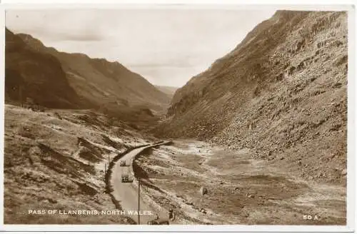 PC16378 Pass of Llanberis. Nordwales. Nr. 50 A. UVP. 1960