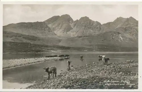 PC16188 Ein Sommertag. Loch Slapin und Blaven. G.P. Abraham. RP