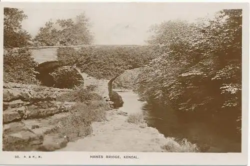 PC16215 Hawes Bridge. Kendal. Atkinson und Pollitt. RP