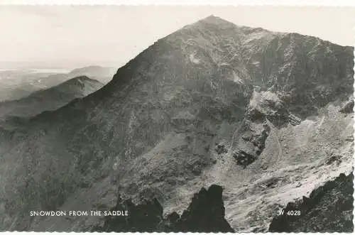 PC16243 Snowdon aus dem Sattel. Valentinstag. RP