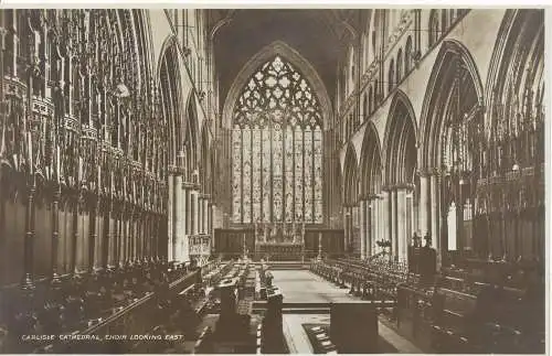 PC16143 Carlisle Cathedral. Chor mit Ostblick. RP