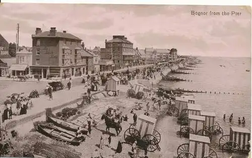 PC16961 Bognor vom Pier. Valentinstagsserie. 1913