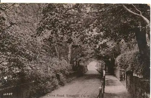 PC16851 China Road. Shanklin. I.O.W 46389. Valentinstag. 1914