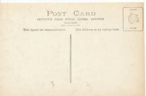 PC16298 Keswick. Derwentwater und Skiddaw von Falcon Crag. Pettitt. Nr. 116 A.R