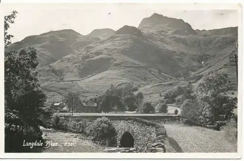 PC16532 Langdale Pikes. Sanderson und Dixon. Nr. S. 521. RP. 1957