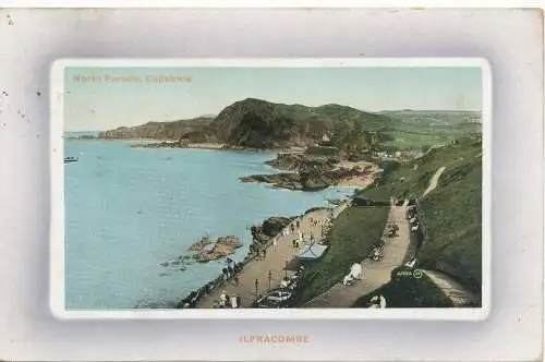 PC17531 Ilfracombe. Nordparade. Schlussstein. Valentinstagsserie. 1911