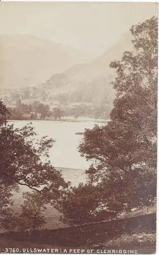 PC16359 Ullswater. Ein Blick auf Glenridding. Nr. 3760. RP