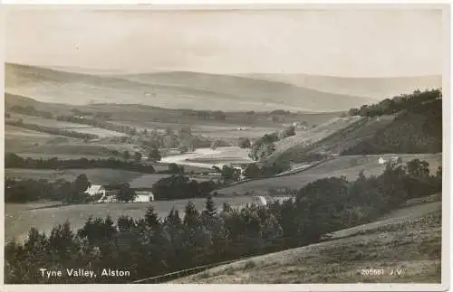 PC16041 Tyne Valley. Alston. Tatters Alston Serie. RP