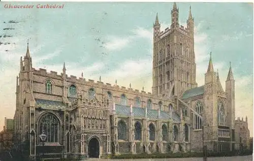 PC16817 Gloucester Cathedral. 1909