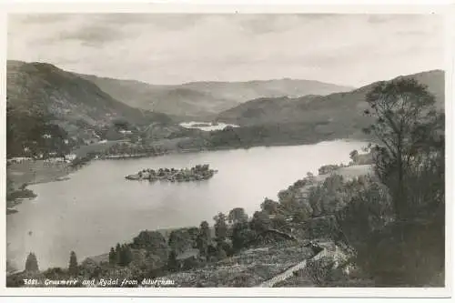 PC16220 Grasmere und Rydal von Silverhow. G.P. Abraham. RP