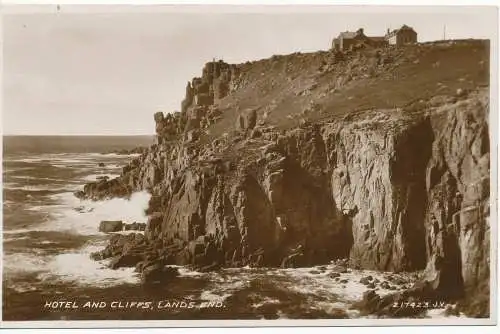 PC16563 Hotel and Cliffs. Lands End. Nr. 217423. RP