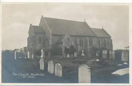 PC16394 Die Kirche. Mundesley. Nr. 12536. RP