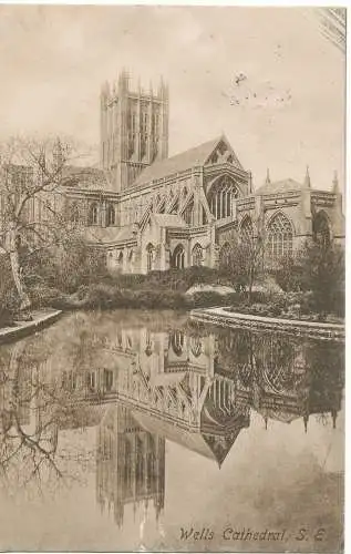 PC17916 Wells Cathedral. S.E. Friths Serie. 1911