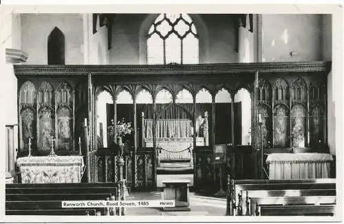 PC16509 Ranworth Kirche. Rood Screen. RP