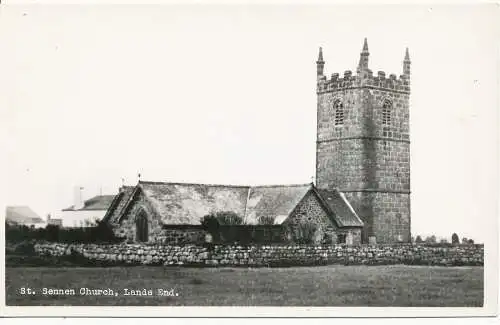 PC16553 St. Sennen Kirche. Lands End. RP